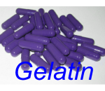Gelatin size '0' - Purple / Purple - 1000 caps